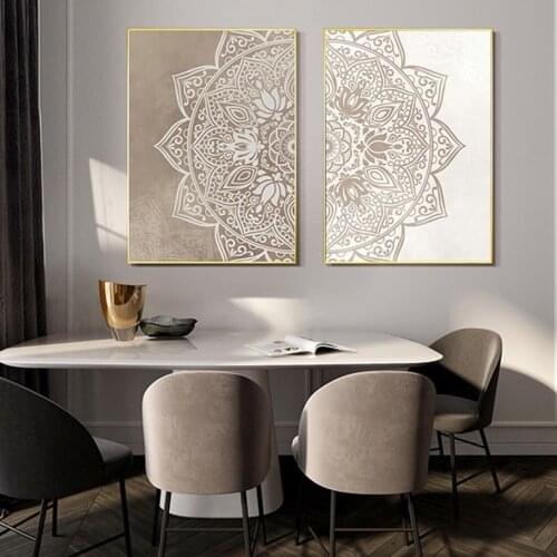 Blue and White Picture Wall Art Poster Abstract Minimalist Canvas Painting Prints Nordic Living Room Home Decor Cuadros No Frame