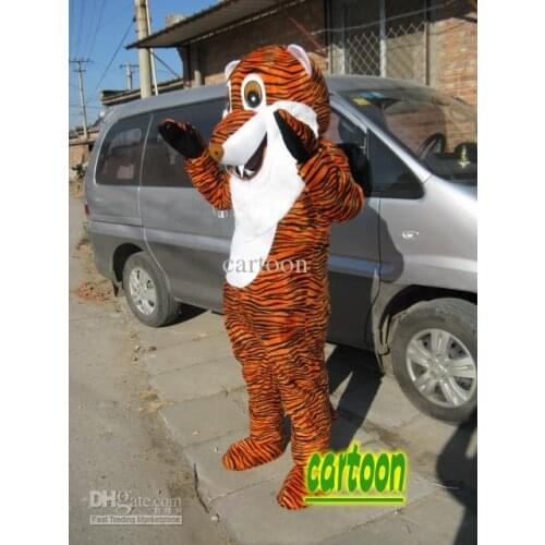 Plush Tiger mascot costume Cartoon mascot character costumes birthday party deguisement mascotte custom mascots arismascots