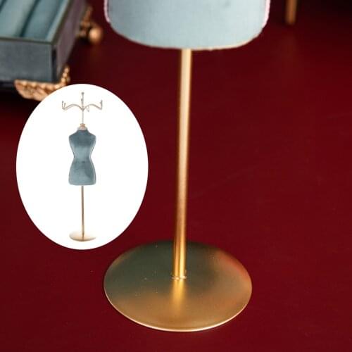 Fashion Jewelry Display Stand Organizer Mannequin Decor Ornament Accessories for Necklace Earring Bracelet Women Girls Gift