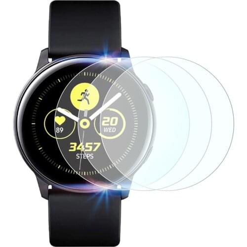 Transparent Screen For Samsung Active Watch 3PCS Hydrogel Transparent Screen Protection Film For Samsung Active Watch 2 40MM