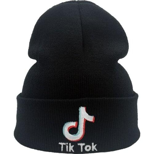 Unisex Hats Knitted Cap Woman Short video Platform Beaines For Winter Men Gorras Simple Hats Warm Solid Casual Lady Beanies