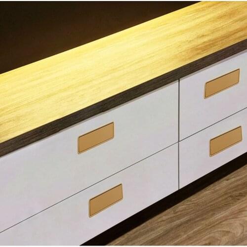 Cabinet Hidden Handle Sliding Door Slotted Embedded Paperback American Invisible Wardrobe Door Handle Drawer Hidden Clasp