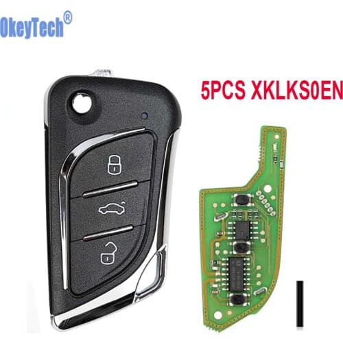 High Quality 5PCS/Lot Xhorse VVDI2 XKLKS0EN LEI.KSS Style (Chrome-Plating) Remote Auto Key Programmer for VVDI Key Tool