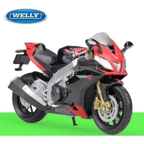 1:18 Welly Aprilia RSV4 Factory Alloy Diecast Motorcycle