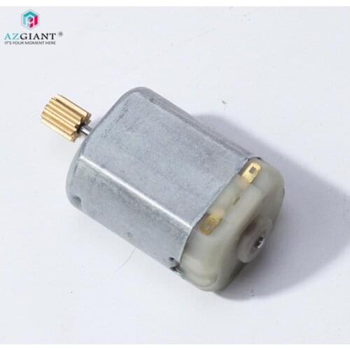 10 Teeth External Metal Terminal Micro DC Motor High Speed Small Motor Car Door Lock Motor Trunk Lock Actuator Motor