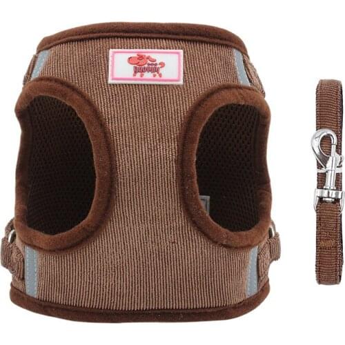 12PCS / LOT Pet Chest Strap Vest Type Reflective Dog Leash Small Dog Rope Pet Supplies