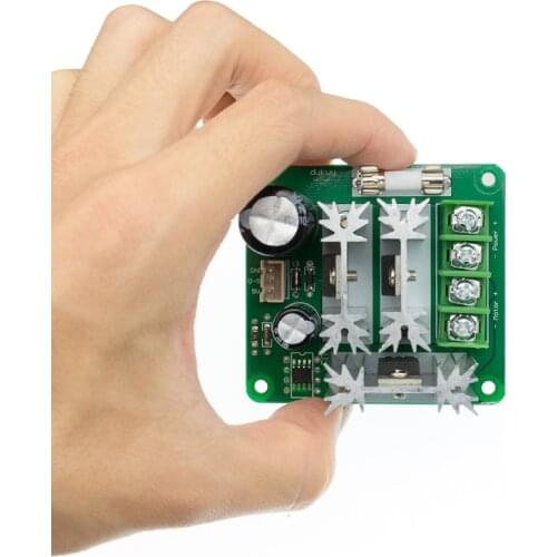 15A 6V-90V DC Motor Speed Controller 6V 12V 24V 36V 48V 72V 90V Large Power PWM Power Regulator Governor Switch Soft Start