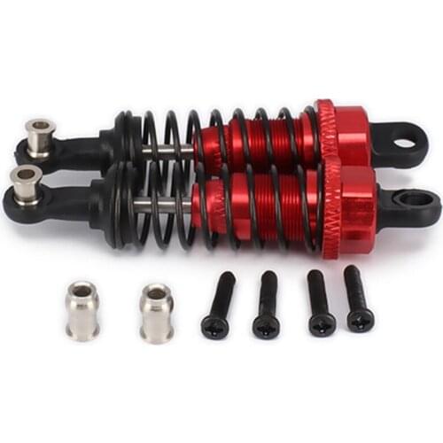 2 Pcs Oil Adjustable 65Mm Shock Absorber Damper for Rc Car 1/18 WLtoys A959 A969 A979 K929 Hpi Hsp Traxxas Losi Tamiya