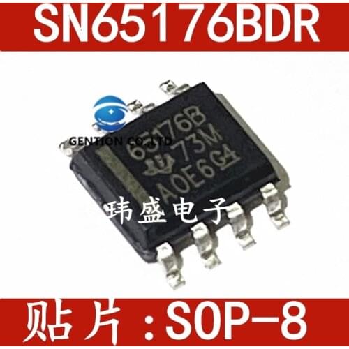 20PCS SN65176BDR SOP-8 65176B bus transceiver chip in stock 100% new and original