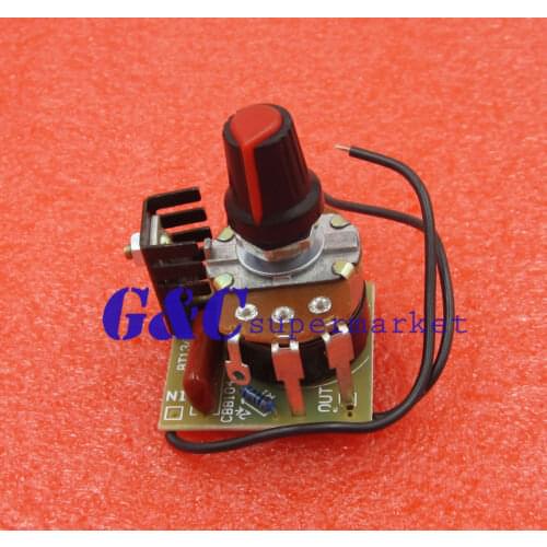 220V 500W BT136 Light Voltage Temperature Speed Adjust Switch