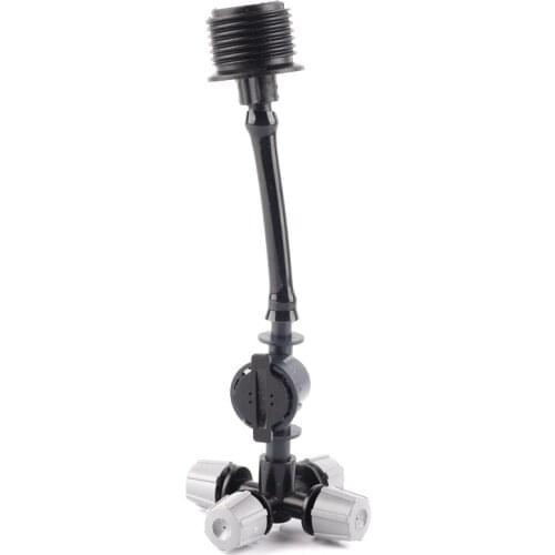 5-50sets Irrigation System 6mm Grey Across Atomized sprinkler Kit with Anti-Drip Water Control Foggy Sprinkler Garden Irrigation