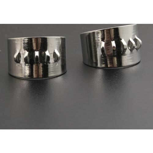 8 pcs Silver Color Simple Ring Circle Charms Connector Alloy Pendant Diy Handmade Jewelry Accessories A1000