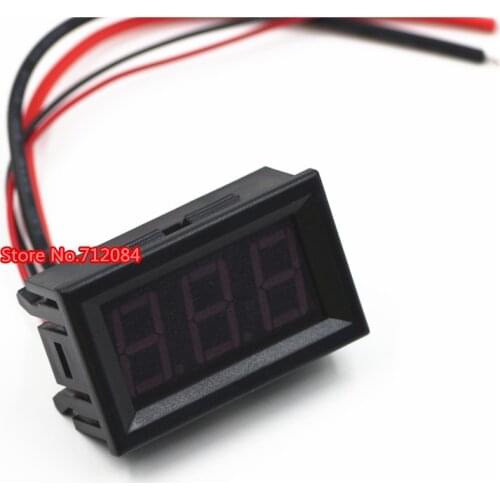 DC ammeter DC0-10A digital meter with micro adjustment with shell ,No need to use shunt ,reverse protection