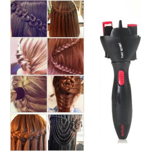 Automatic Hair Braider Electric Two Strands Twist Braid Maker Device