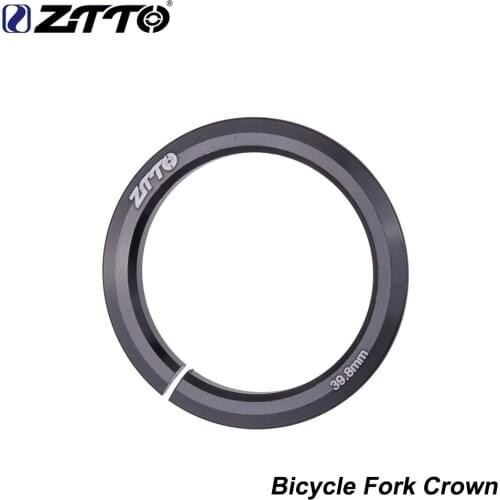 ZTTO Bicycle Headset Base ring Aluminum Alloy Tapered Fork Open Crown Diameter for 1.5 inch Fork 52mm 54mm Bike Headset