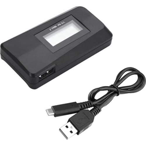 Mini QC3.0 Fast LED Display USB Charger Remote for Dji Mavic Mini 2 Battery with TYPE C Cable for Mavic Mini Drone