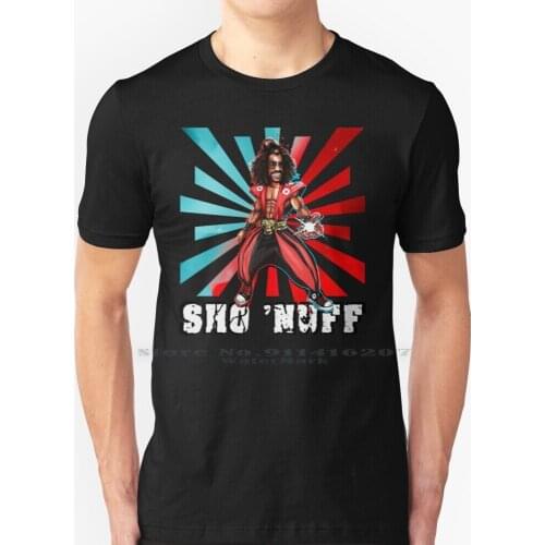 The Last Dragon Sho ' ; Nuff T Shirt 100% Pure Cotton Bruce Leroy Last Dragon Sho Nuff 80s The Glow Movies Retro Kung Fu