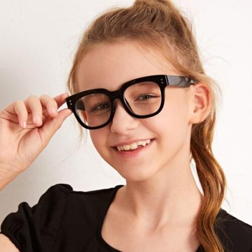 Fashion Transparent Glasses Optical Glasses Frames For child computer Glasses Frame Trendy retro Eyeglasses Eyewear Frame Oculos