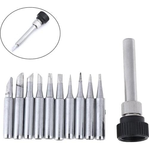 Lead-free Soldering Iron Tips Solder Tip 900M-T For Hakko 936 907 8586 898D 936d Lukey 852D Rework Soldering Station Tool casing