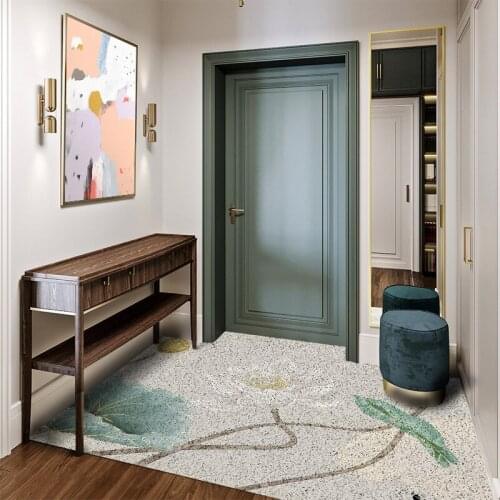 New Classic Style Entrance Door Mat Carpet Living Room Mat Anti-slip Mat Kitchen Mat Bath Mat Home Mat Carpet PVC Custom Doormat