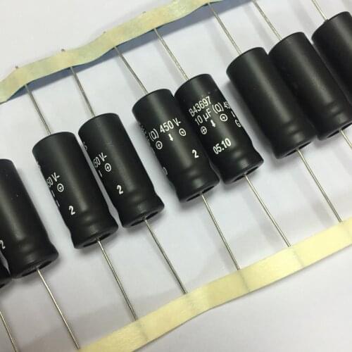 New original 10uF 450V 13 x 22mm Electrolytic Capacitor