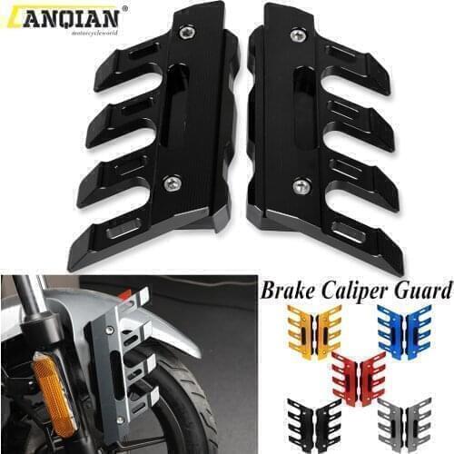Motorcycle CNC Front Fender Side Brake Caliper Guard For SUZUKI V-Strom DL650 DL650XT DL 650 XT Mudguard Slider Lower Fork Cover