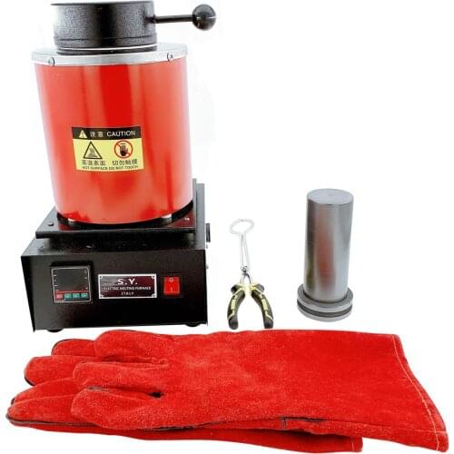 Melting Furnace Mini Metal Melting Furnaces Small Jewelry Melting Furnaces Gold, Silver And Aluminum Melting Machine Goldsmith