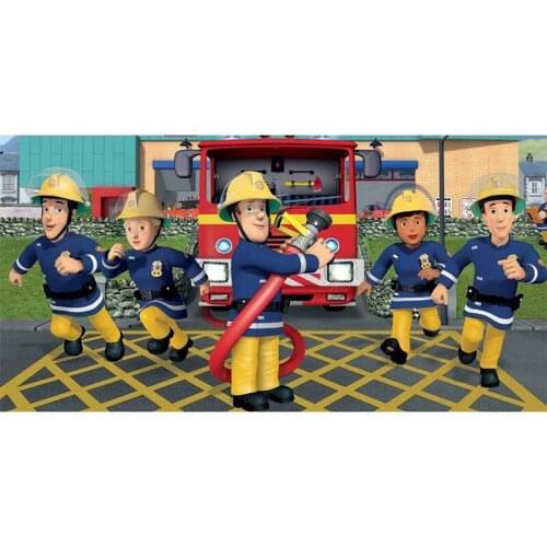Full Square Round Drill 5D DIY Diamond Painting Cartoon fireman 3D Embroidery Cross Stitch Mosaic Rhinestone Home Decor Gift