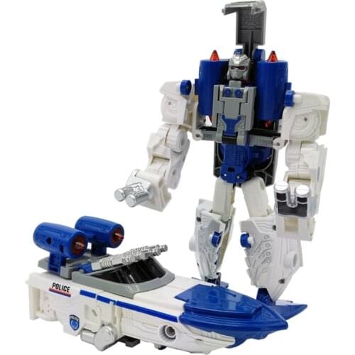 Transformation Alloy Deformation ship Robot 2 In 1 Car Model boat Vehicle Boys Toys Gift
