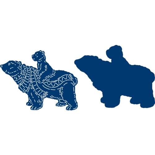 Christmas Cuddles Arrival 2021 New Metal Cutting Dies Scrapbook Diary Decoration Stencil Embossing Template DIY Greeting Card