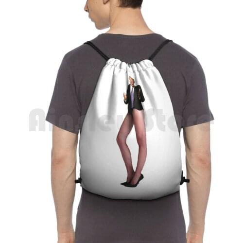 Dr Phil Backpack Drawstring Bag Riding Climbing Gym Bag Dr Phil Dr Phil Dogs Cats Pets Animals Vsco Meme Funny Galaxy Cute