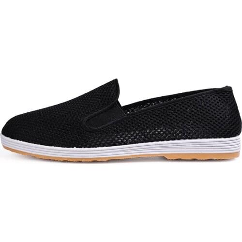 Cloth shoes mens shoes work shoes old Beijing cloth shoes military board breathable flat mens towel driver shoes