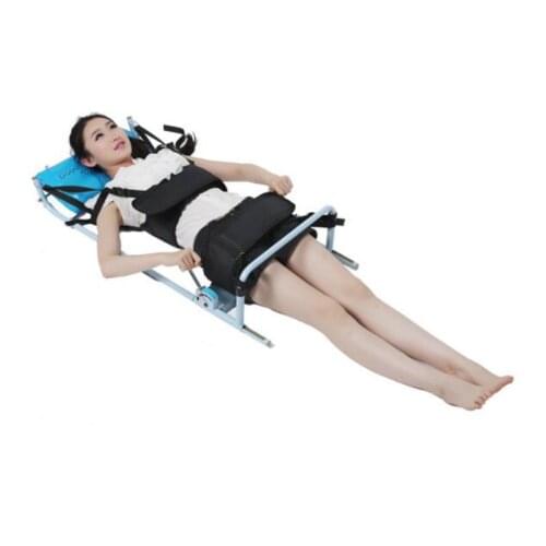 Cervical Spine Lumbar Traction Bed Therapy Massage Body Stretching Device