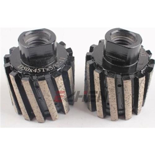 High Quality Diamond Drum Wheel for Granite and Marble Metal Bond Zero Tolerance Diamond Drum Wheels For Stone Grinding