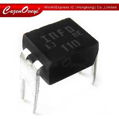 10pcs/lot IRFD110PBF IRFD110 DIP-4 In Stock