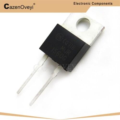 10pcs/lot MUR1560 MUR1560G U1560 TO-220 IC In Stock