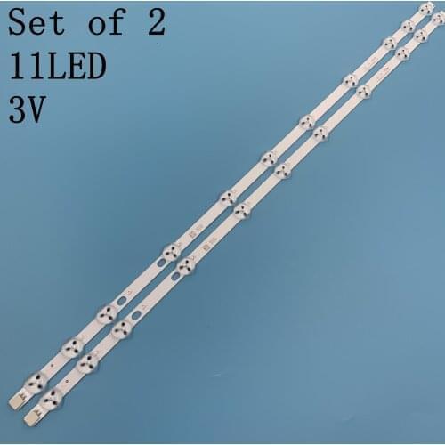 2 Pieces/set New Original LED Strip JL.D320B1235-078CS-C VES315WNDS-2D-N14