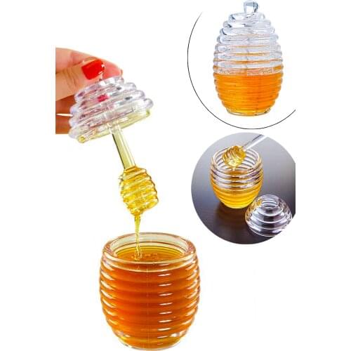 Spoon Acrylic Honey Jar