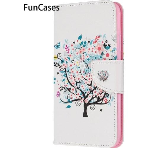 Butterfly And Flower Clear Cases For Xiaomi armor Redmi 8 PU Leather Book Case sFor Accessory Xiaomi Redmi accesorios 8A Fundas
