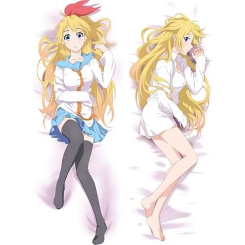 Hot Anime Nisekoi Pillow Covers Onodera Kosaki Dakimakura Case 3D Two-sided Bedding Hugging Body Pillowcase Brithday Gifts NK02