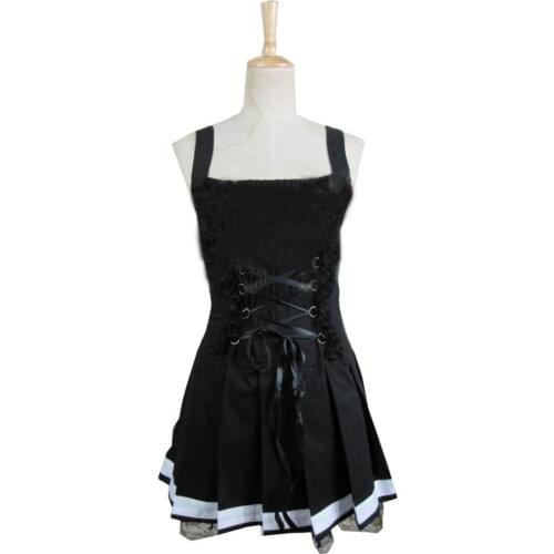 2017 Death Note Cosplay Amane Misa Cosplay Black Womens Death Note Cosplay Costume