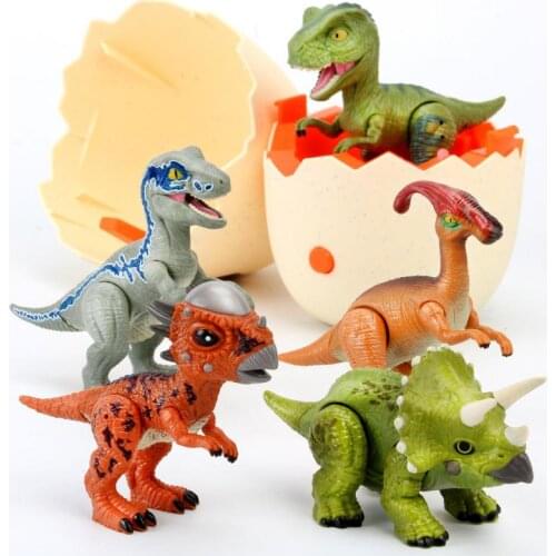 Lifelike Indoraptor Jurassic World Dinosaur Baby Egg Shell Hatchery Series Dinosaur Model Action Figures Toys For Children Gifts