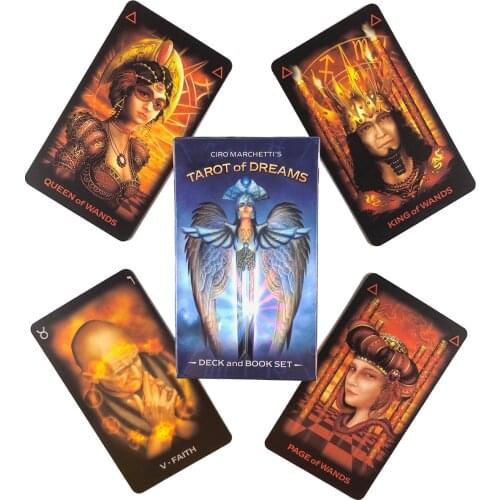Dreams Tarot Deck Leisure Party Table Game High Quality Fortune-telling Prophecy Oracle Cards With Guide Book