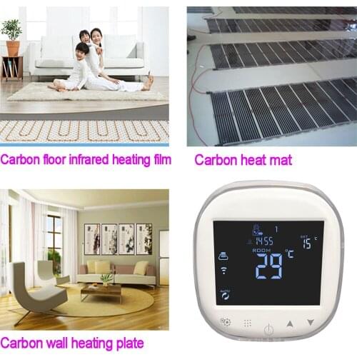 WiFi Thermostat Intelligent Winter Temperature Controller Electric/Water Floor Heating Thermostat Wifi Temperature Regulator