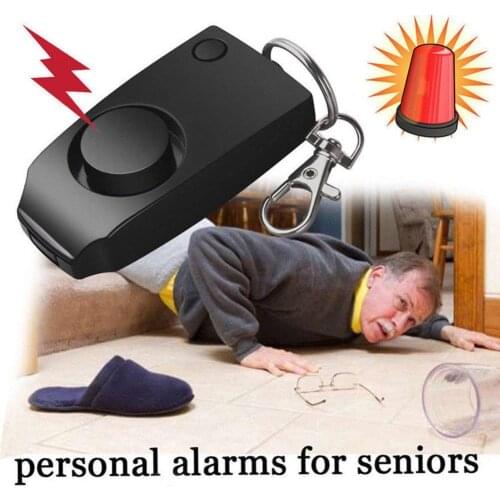Anti-rape Device Rape Alarm Safty Extreme Loud Alert Personal Safety Keychain Children Secure For Women Security V8M7