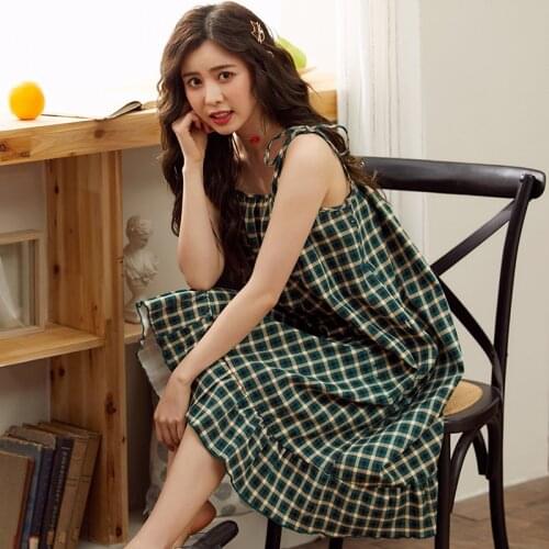 Plus Size Nightgown Womens pajamas Cute Summer dress underwear Home clothes nightwear female sleepwear vestidos Drop ship 5XL