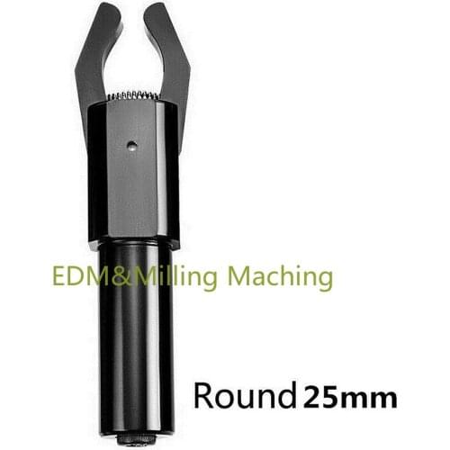 1PC High Quality Round 25# HNO Lathe Bar CNC Automatic Lathe Feeder Pulling Clip Round 25# Metal Work Tool Durable New