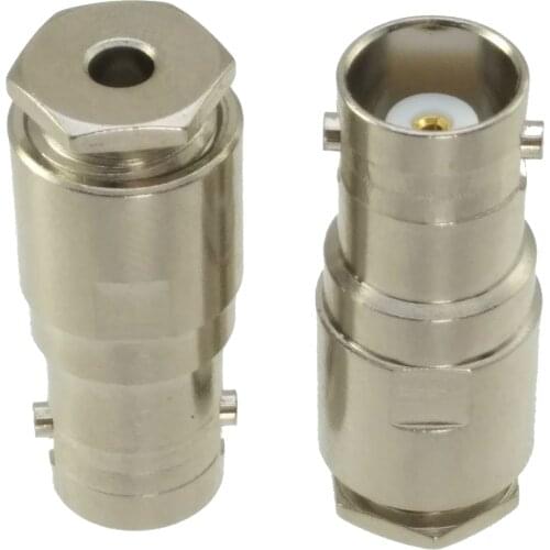 10pcs Connector BNC female Jack clamp for RG316 LMR100 RG174 RF COAXIAL