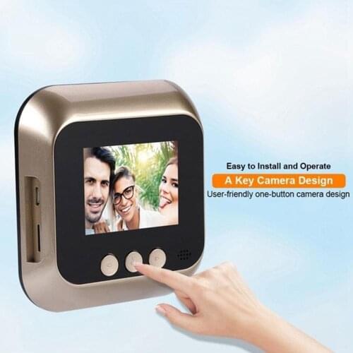 720P HD Smart Wifi Doorbell Video Door Phone Intercom Visual Video Doorbell Universal IR-CUT Home Security Two Way Audio