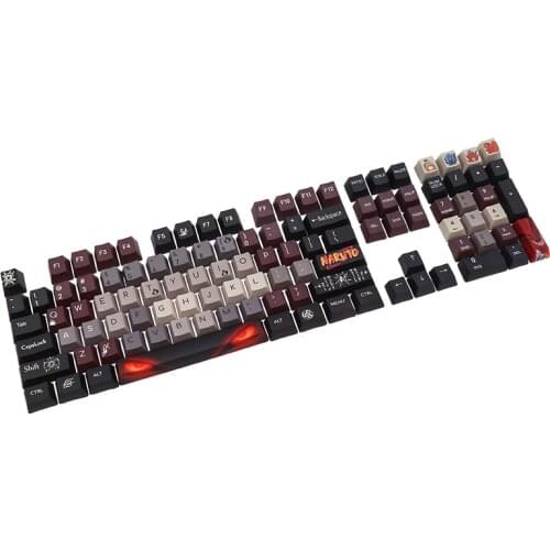 Anime keycaps 60% OEM Gift box for anne pro 2,Ducky one 2 mini,Razer Huntsman Mini,durgod K320/K310/87,HEXGEARS PBT 108 keys
